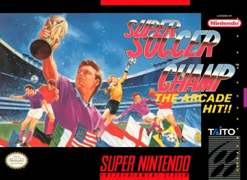 Super Soccer Champ (USA) box cover front